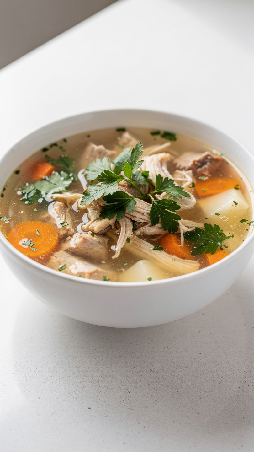 Creamy Homemade Chicken Tortilla Soup