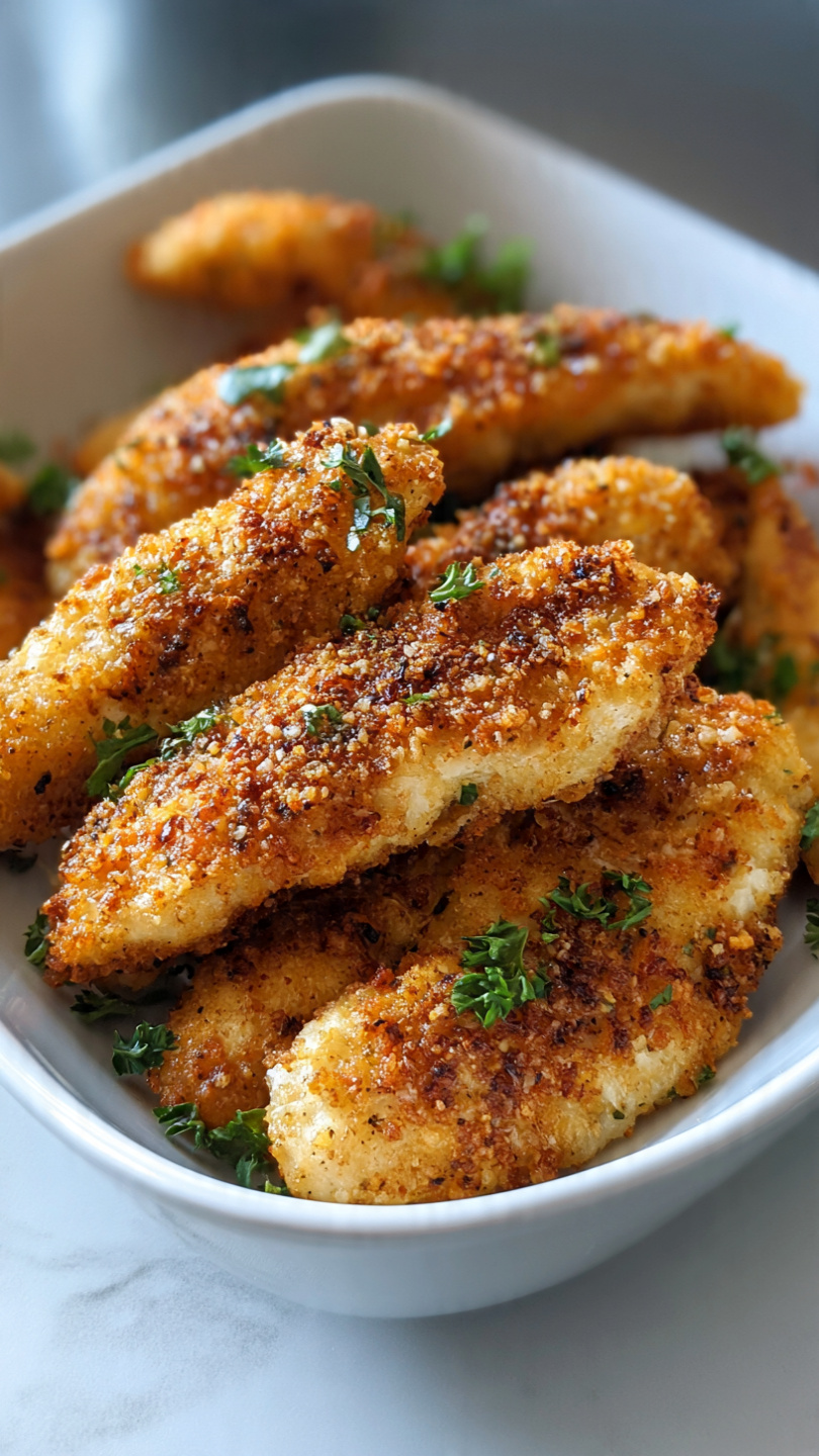 Crispy Homemade Chicken Tenders