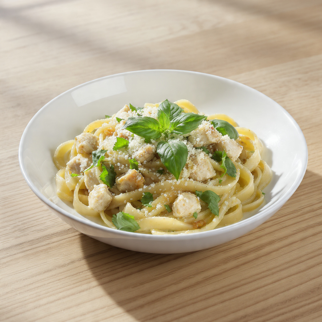 Creamy Ranch Alfredo Chicken Pasta