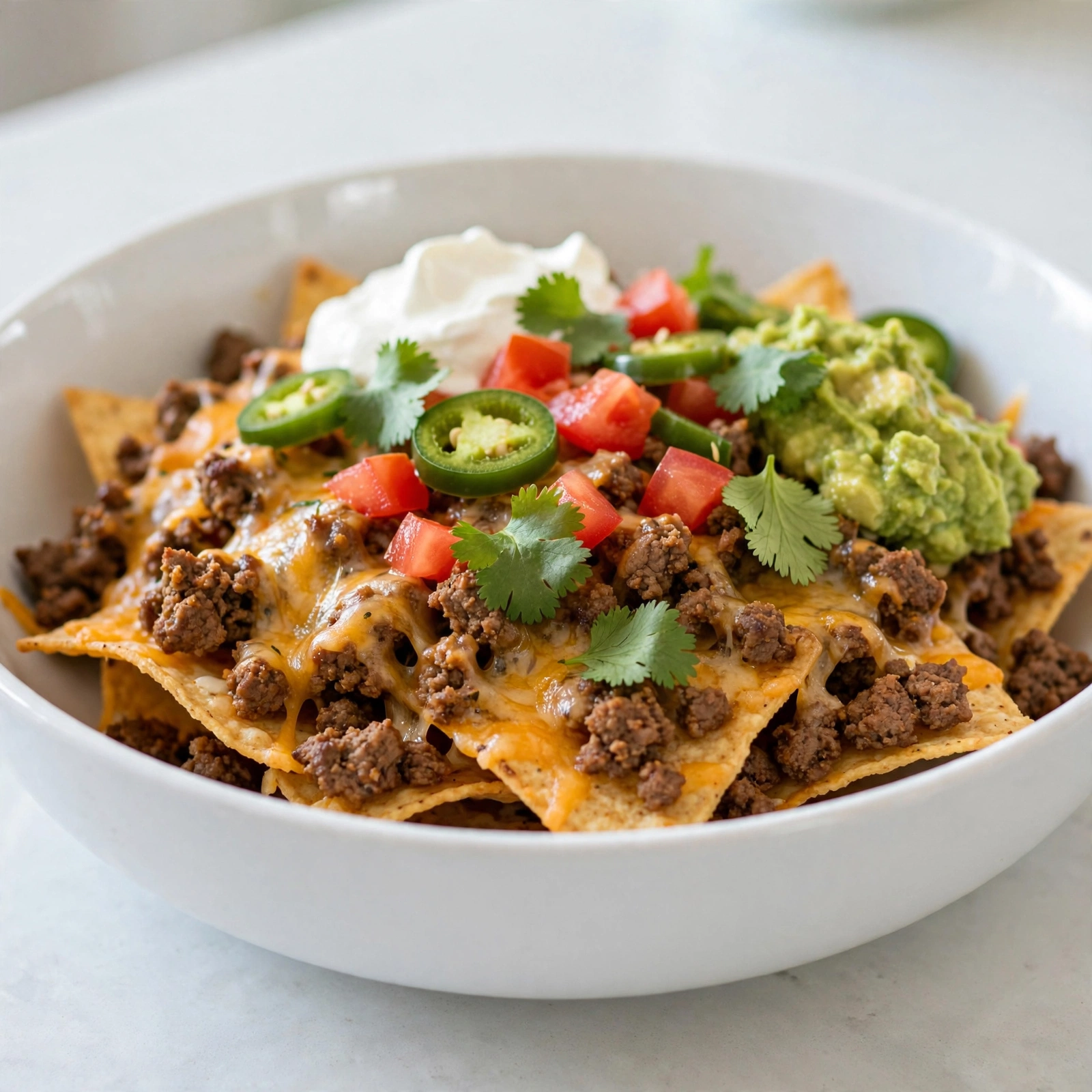 Beef Nachos Supreme
