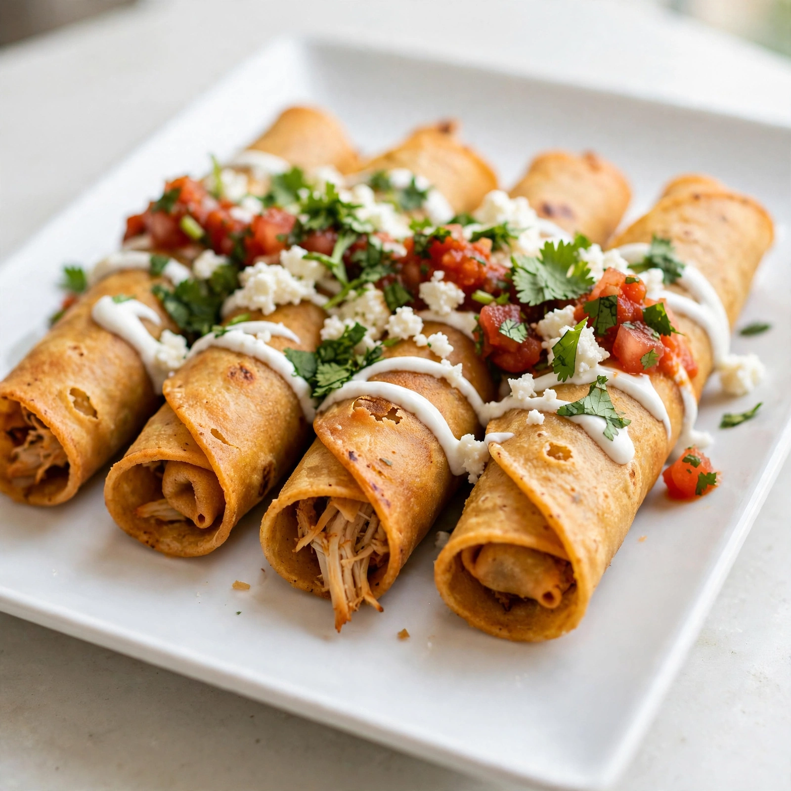 Tacos Dorados (Crispy Fried Ground Beef Tacos)